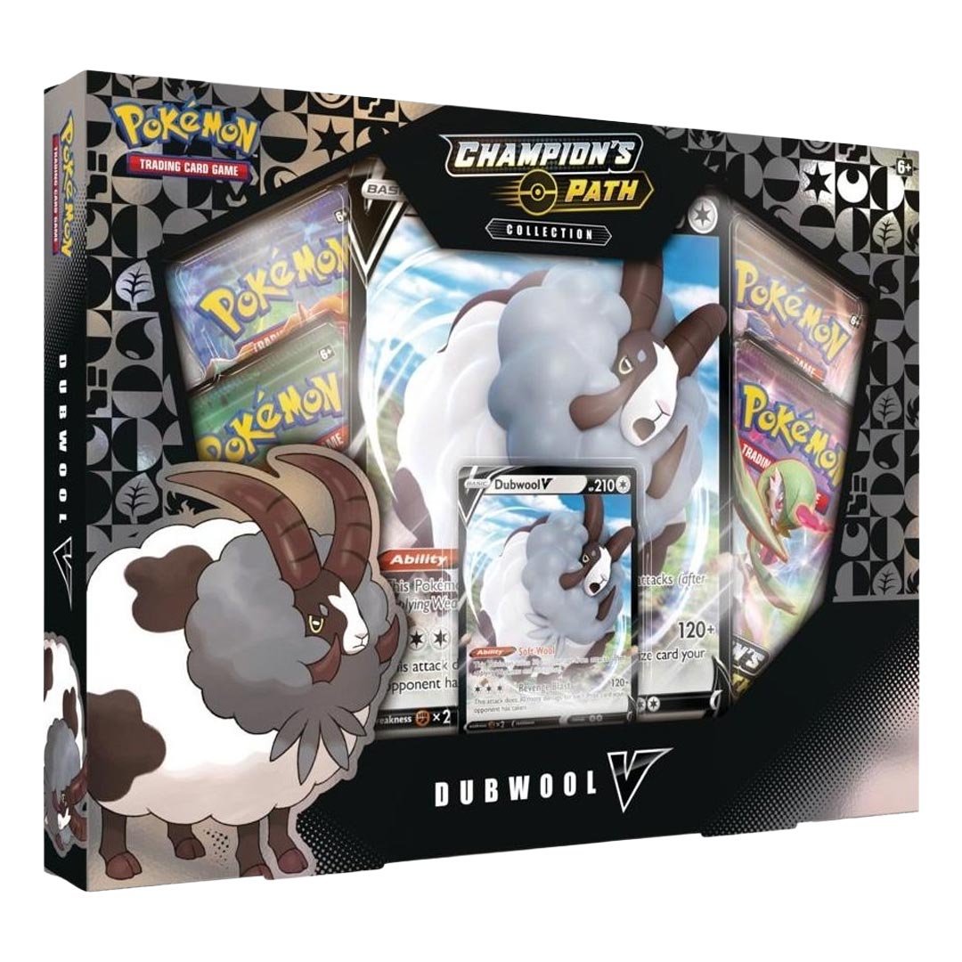 Pokemon Champion's Path Dubwool V Box