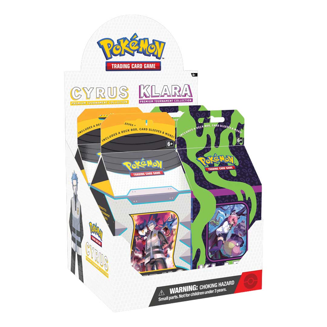 Pokemon Cyrus/Klara Premium Tournament Collection Display