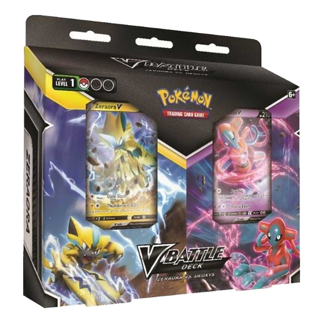 Pokemon Deoxys vs. Zeraora V Battle Deck Bundle