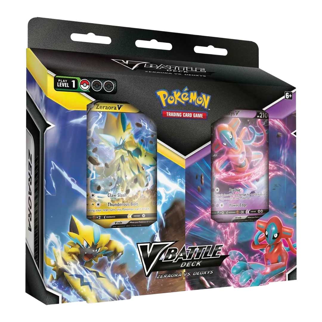 Pokemon Deoxys/Zeraora V Battle Deck Box