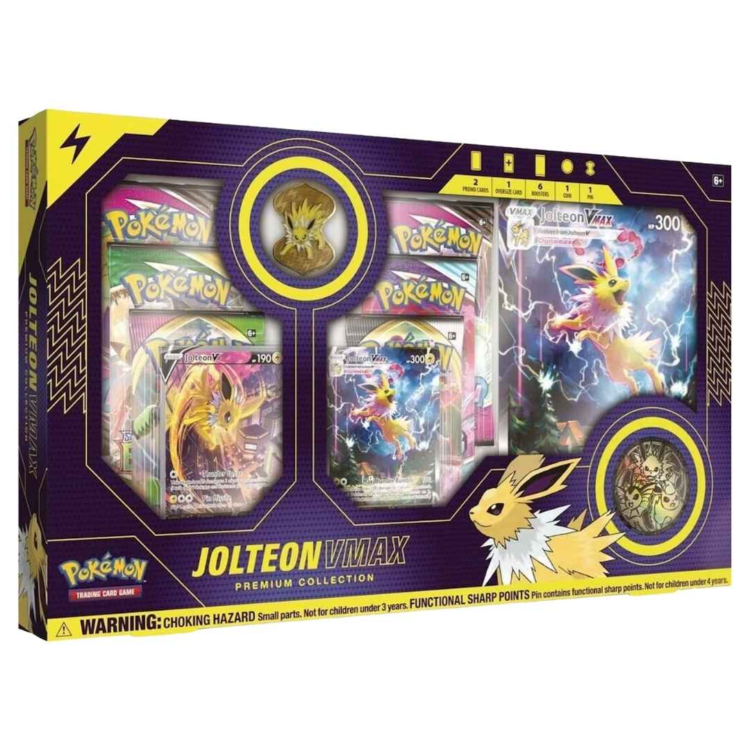 Pokemon Eevee Evolution VMAX Premium Collection Box - Jolteon