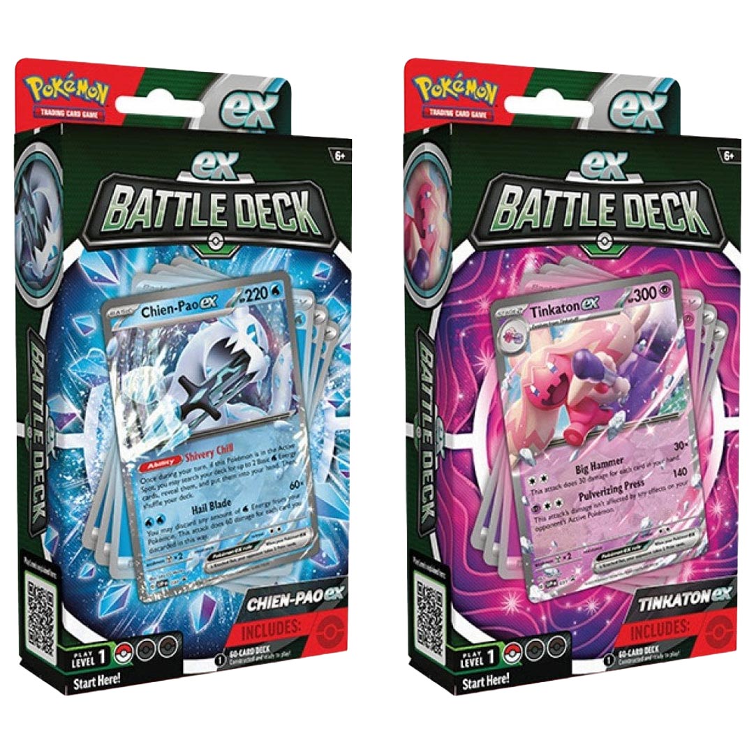 Pokemon EX Battle Deck: Chien-Pao EX & Tinkaton EX Deck