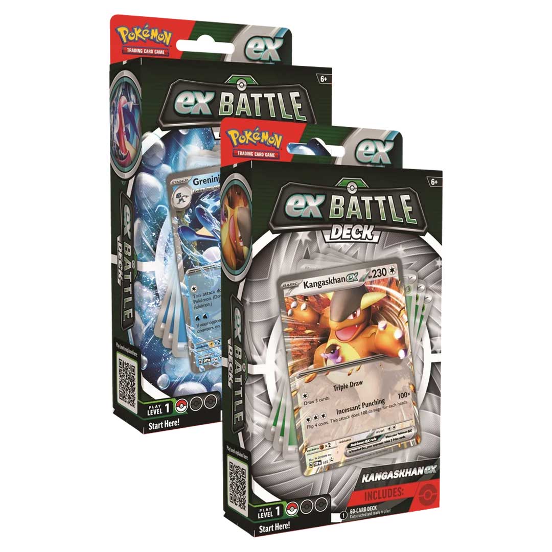 Pokemon EX Battle Deck: Kangaskhan EX / Greninja EX