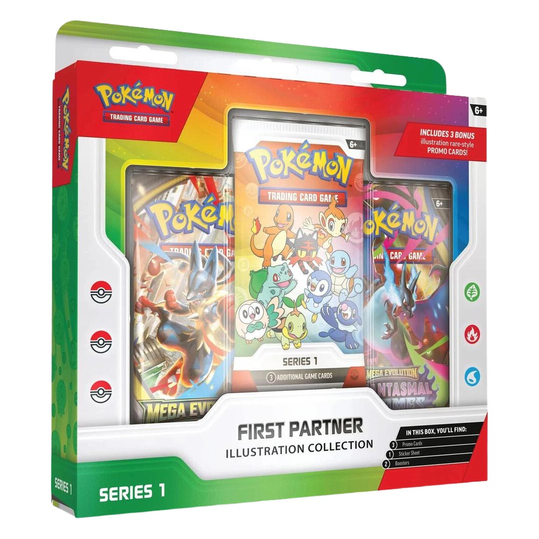 Pokemon First Partner Illustration Collection Series 3 Box