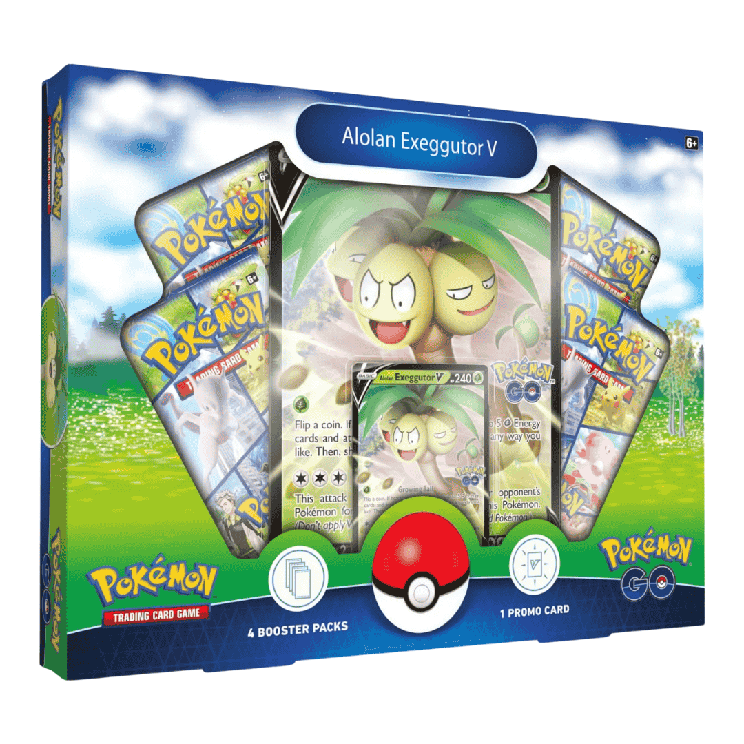 Pokemon GO Alolan Exeggutor V Collection Box