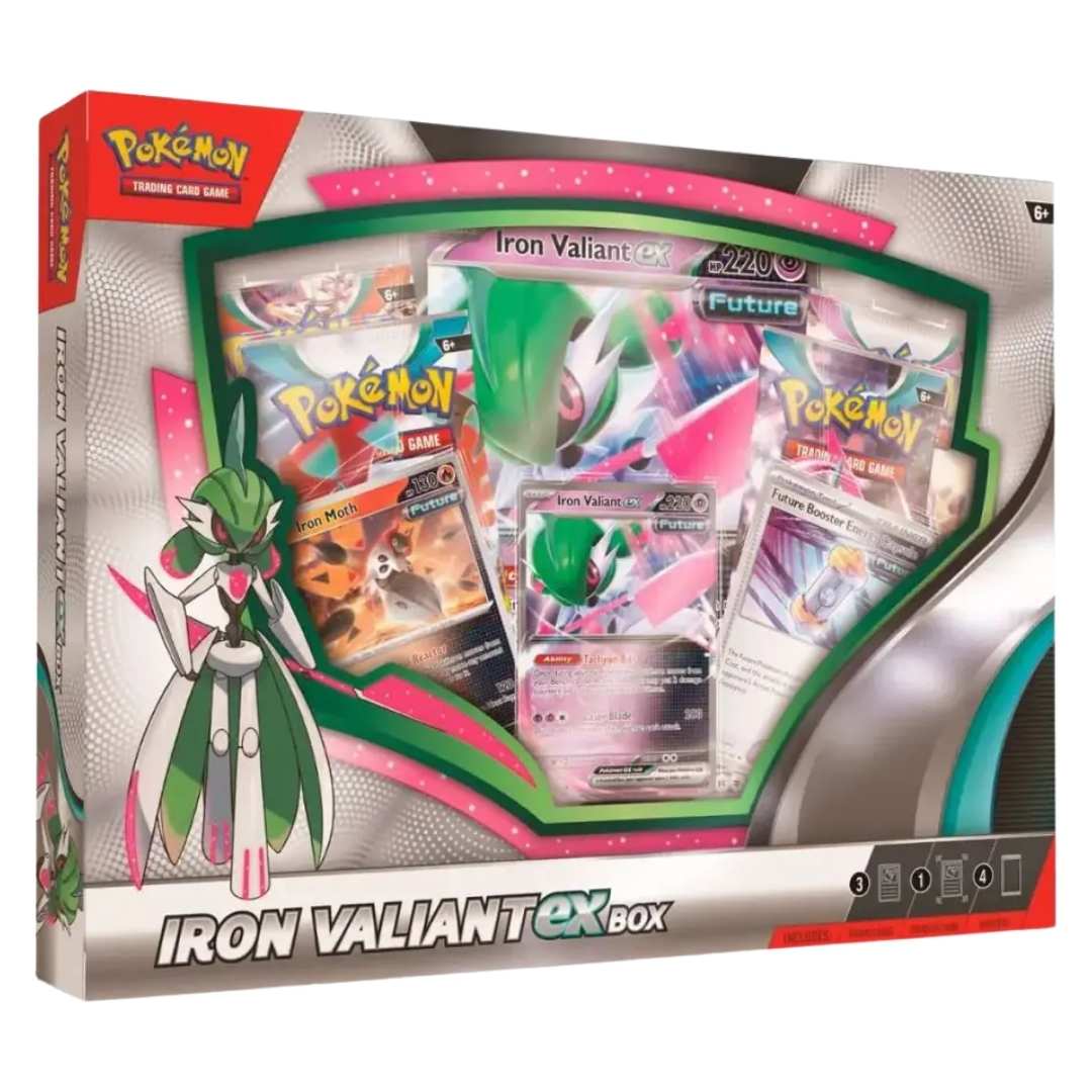 Pokemon: Iron Valiant ex Box
