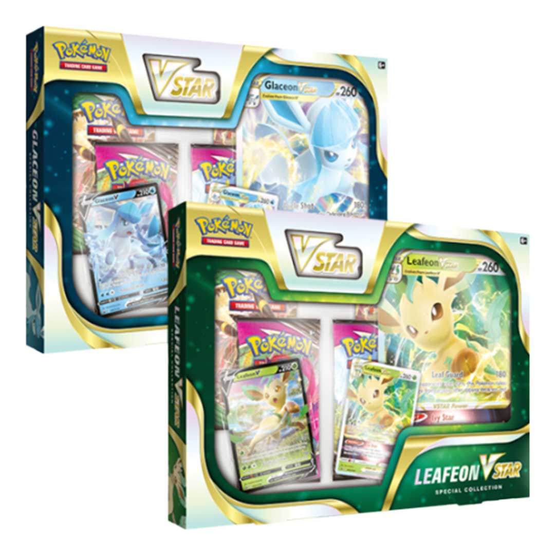 Pokemon Leafeon/Glaceon VSTAR Special Collection Box