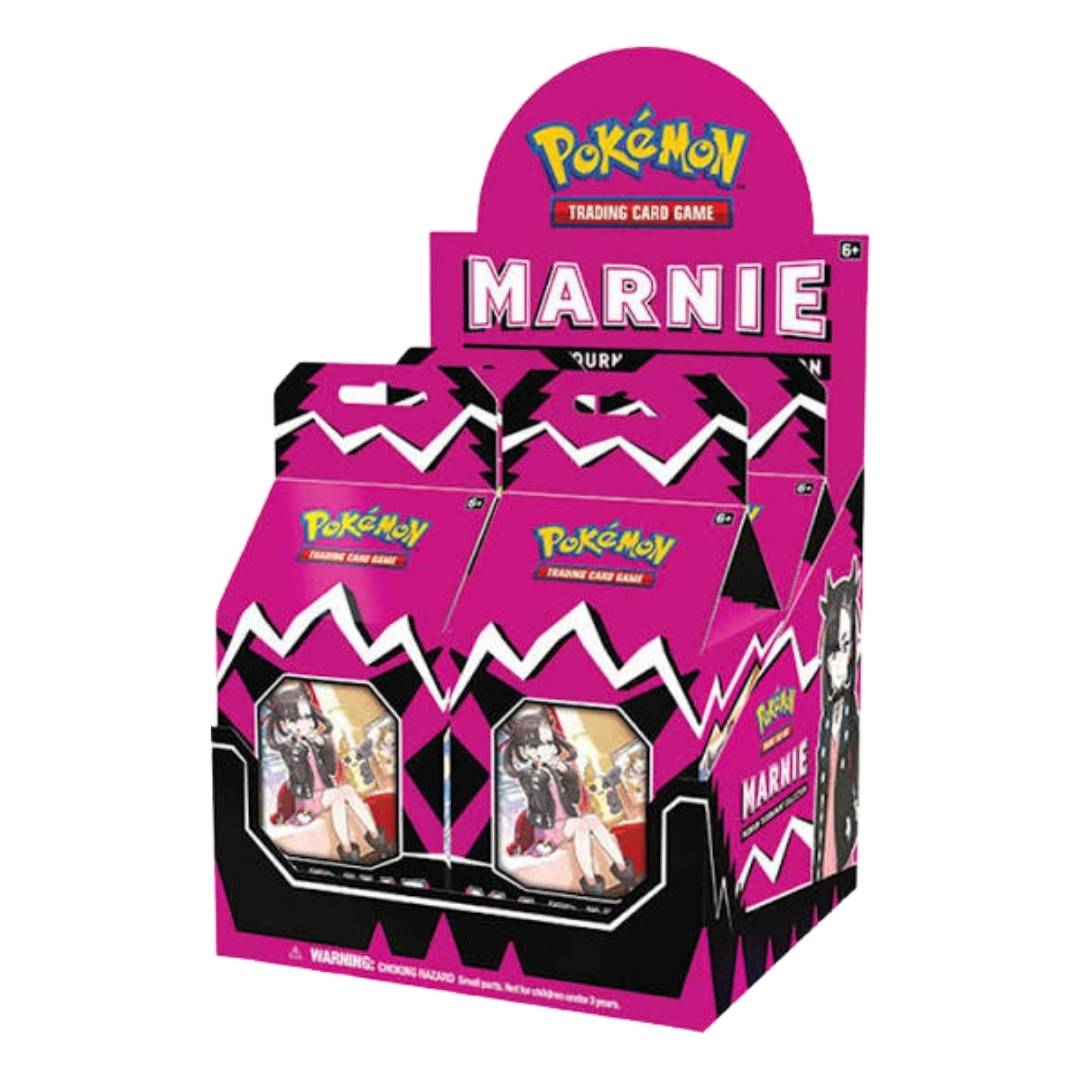 Pokemon Marnie Premium Tournament Collection Display