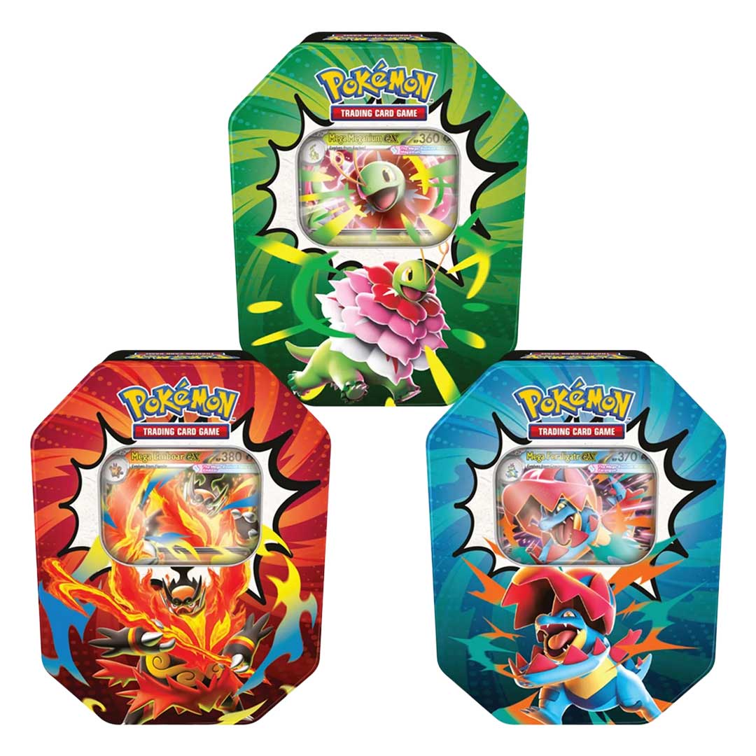 Pokemon Mega Evolution: Ascended Heroes Tin