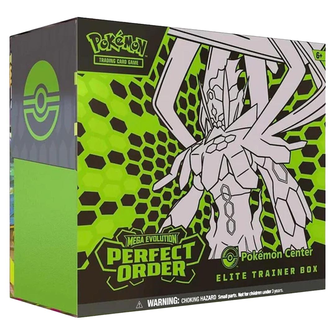 Pokemon Mega Evolution ME3 Perfect Order Pokemon Center Elite Trainer Box