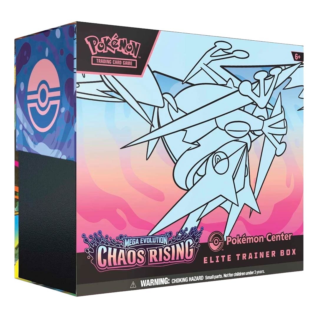Pokemon Mega Evolution ME4 Chaos Rising Pokemon Center Elite Trainer Box