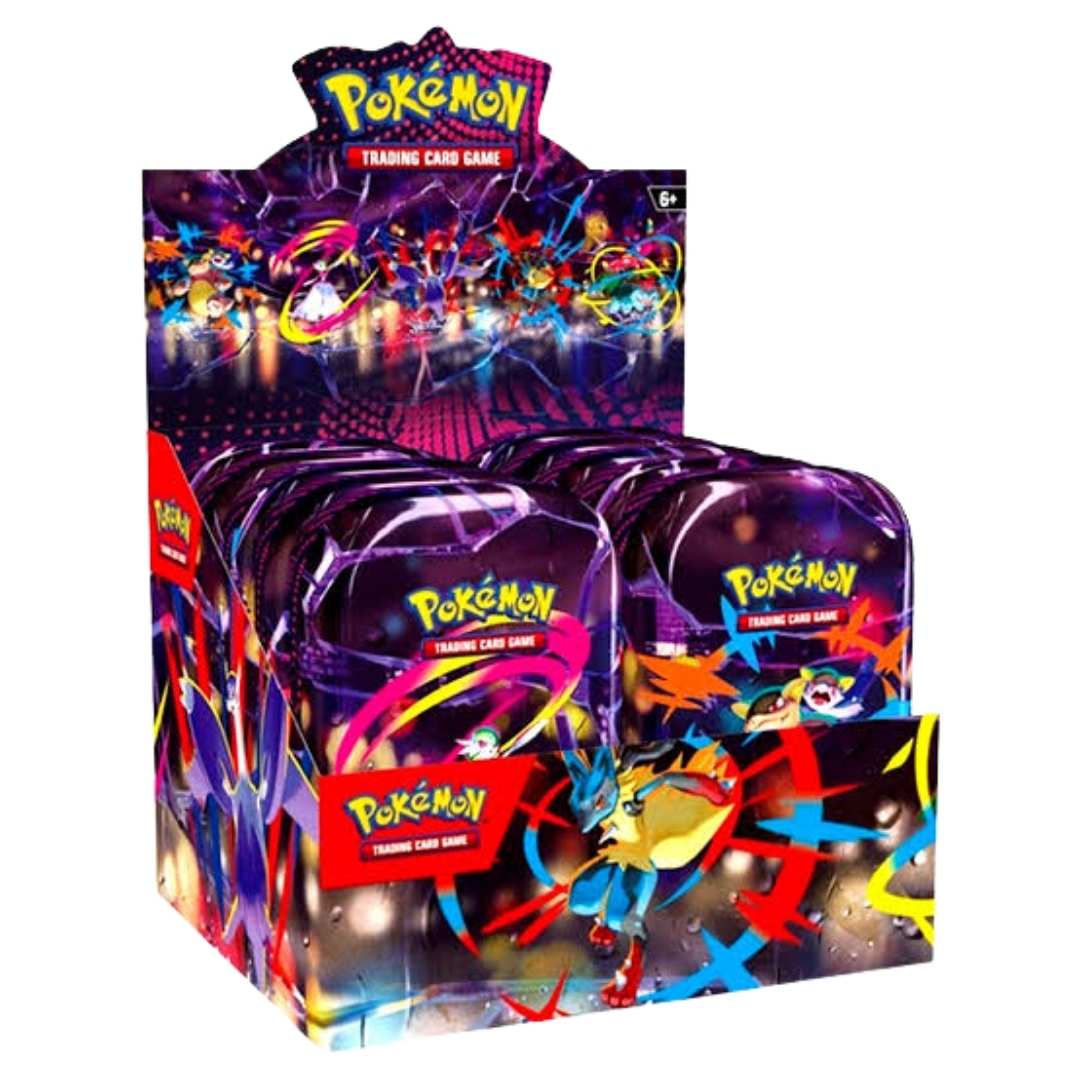 Pokemon Mega Evolution Mega Heroes Mini Tin-10 Tin Box
