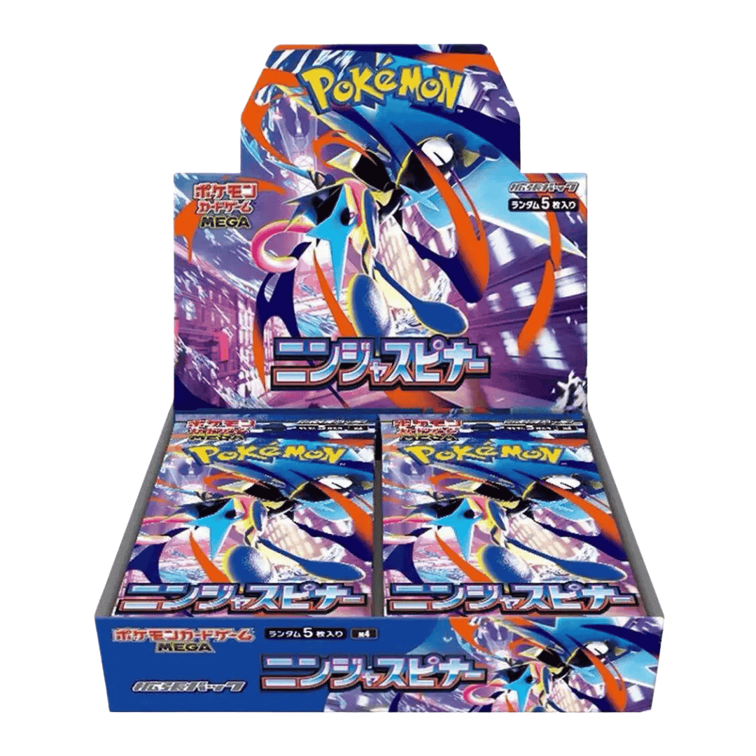  Pokemon MEGA Evolution Ninja Spinner Booster Box (Japanese)