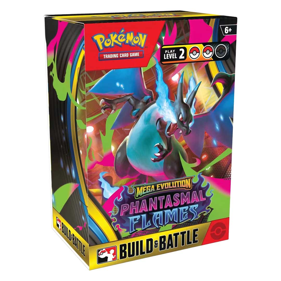 Pokemon Mega Evolution: Phantasmal Flames Build & Battle Kit