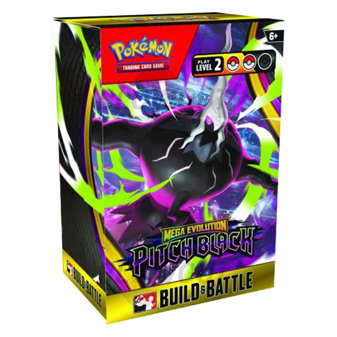 Pokemon Mega Evolution Pitch Black Build & Battle Deck - Display