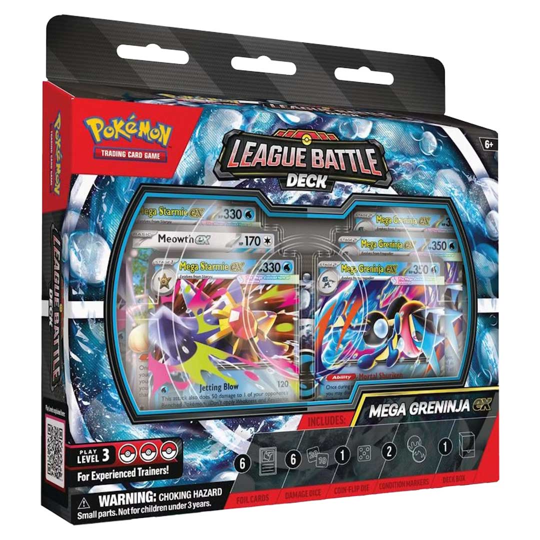 Pokemon Mega Greninja EX League Battle Deck Box