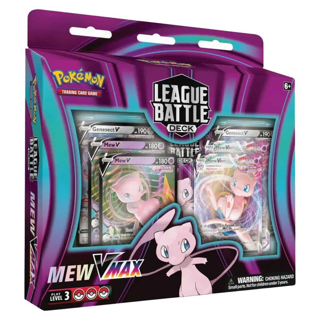 Pokemon Mew VMAX League Battle Deck Box