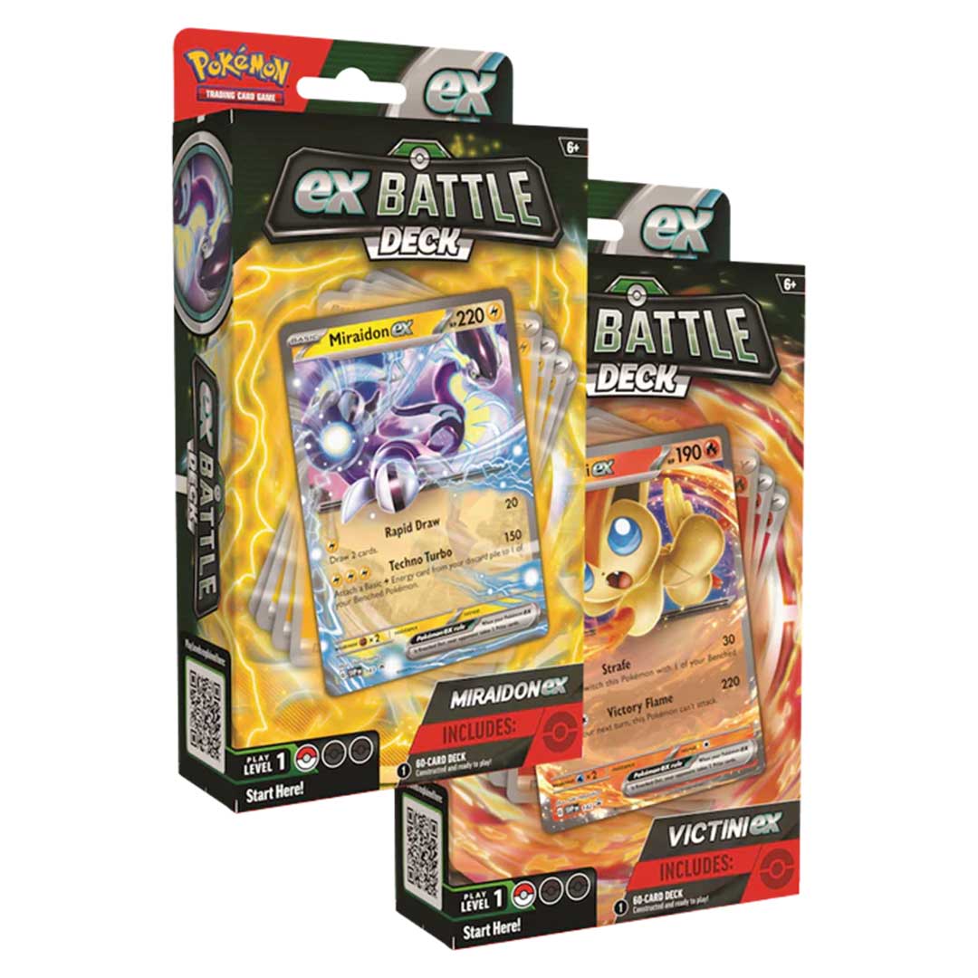 Pokemon Miraidon ex / Victini ex Battle Deck