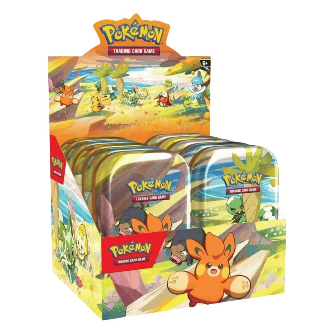 Pokemon Paldea Friends Mini Tin 10-Tin Box