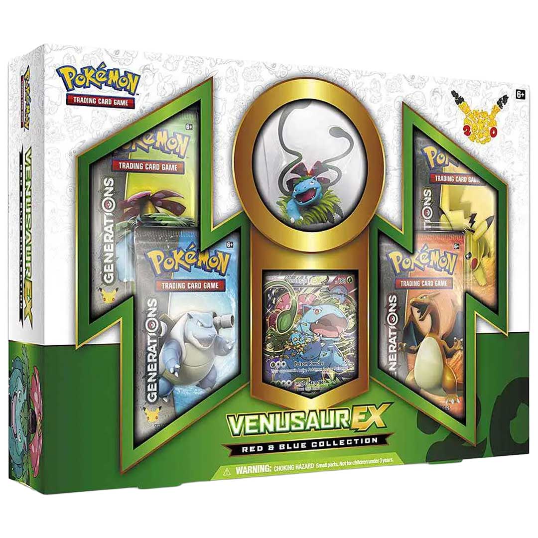 Pokemon Red & Blue Collection Venusaur Box