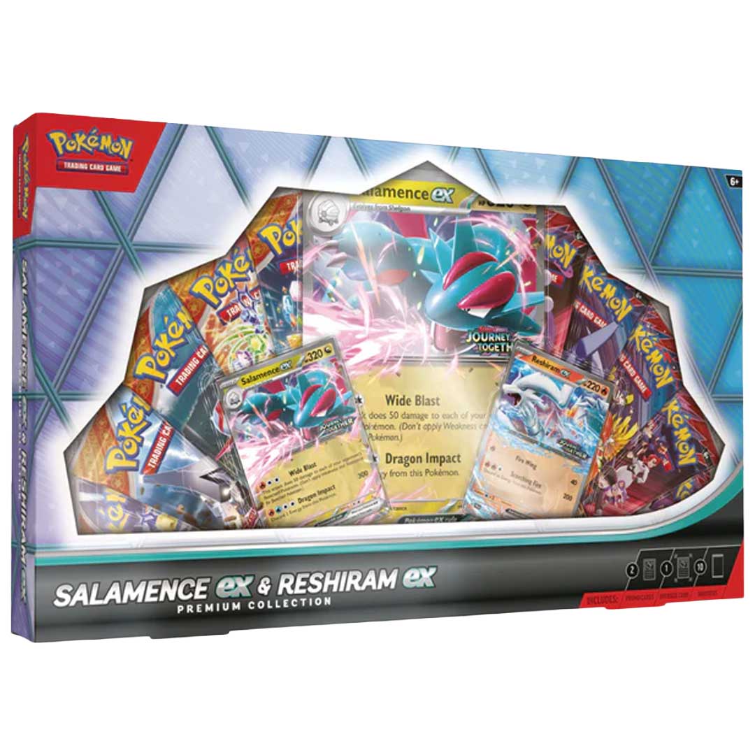 Pokemon Salamence & Reshiram EX Premium Collection Box