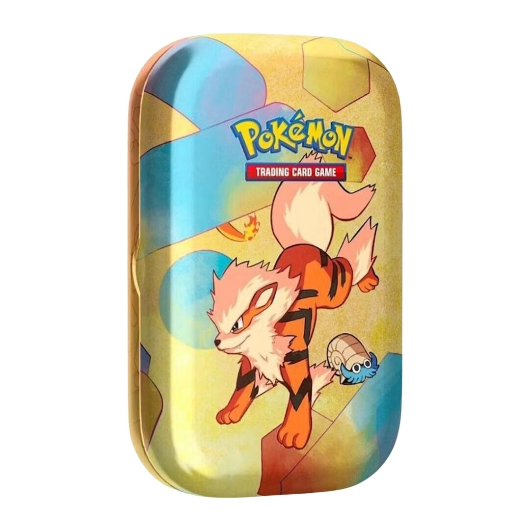 Pokemon: Scarlet and Violet - 151 Mini Tin Box [Arcanine and Omanyte] 