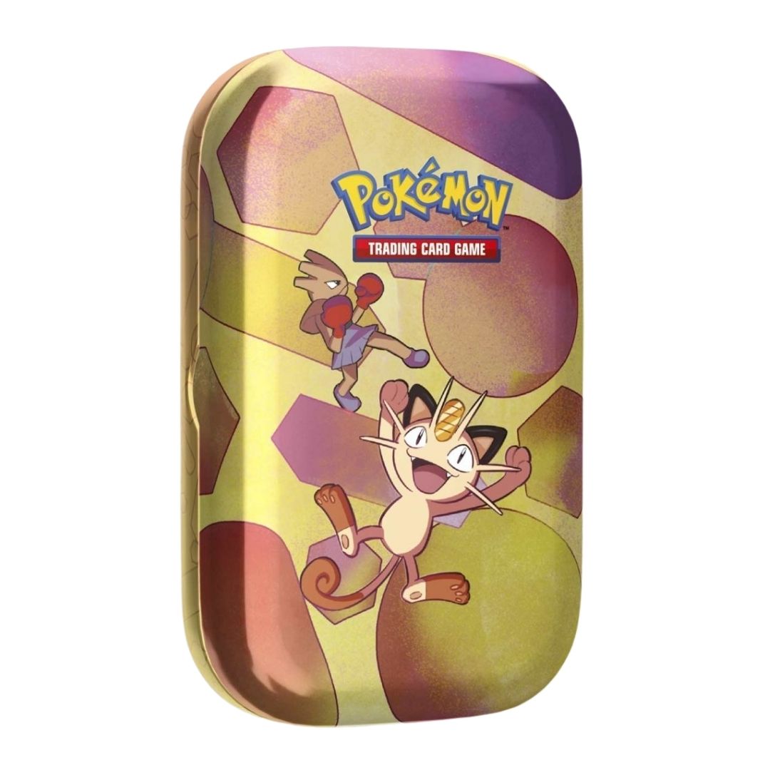 Pokemon: Scarlet and Violet - 151 Mini Tin Box [Hitmonchan and Meowth] 