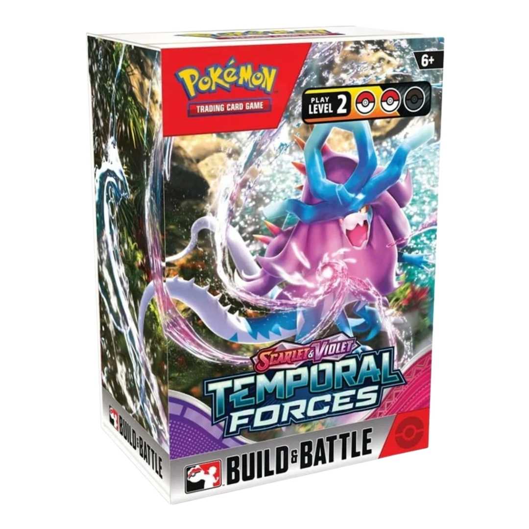 Pokemon Scarlet and Violet: Temporal Forces Build and Battle Box 