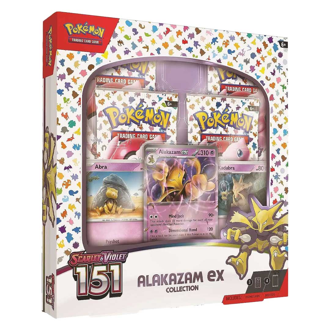 Pokemon Scarlet & Violet 151 Alakazam EX Collection Box