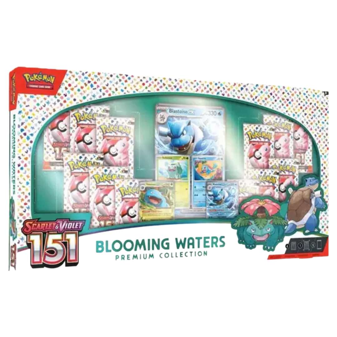 Pokemon Scarlet & Violet 151 Blooming Waters Premium Collection Box