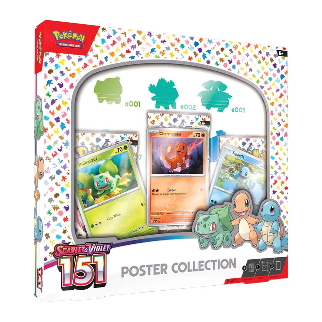 Pokemon Scarlet & Violet 151 Poster Collection Box