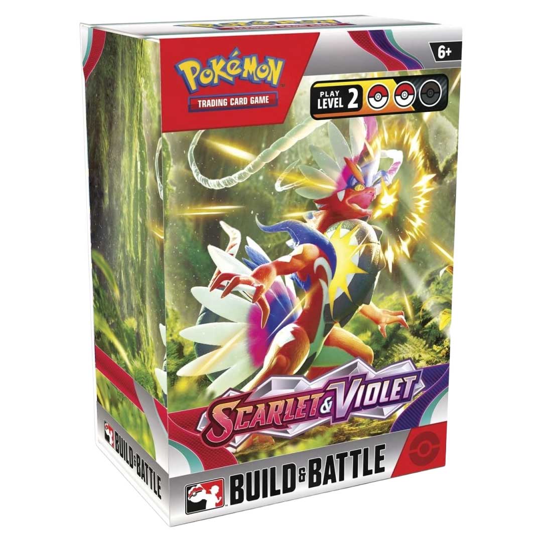 Pokemon Scarlet & Violet Build & Battle Deck Box