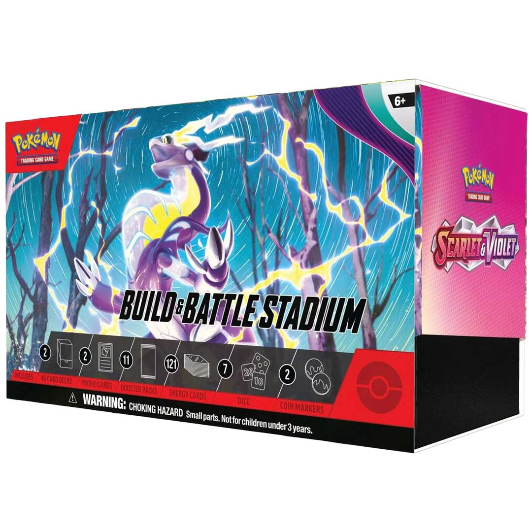 Pokemon Scarlet & Violet Build & Battle Stadium Box