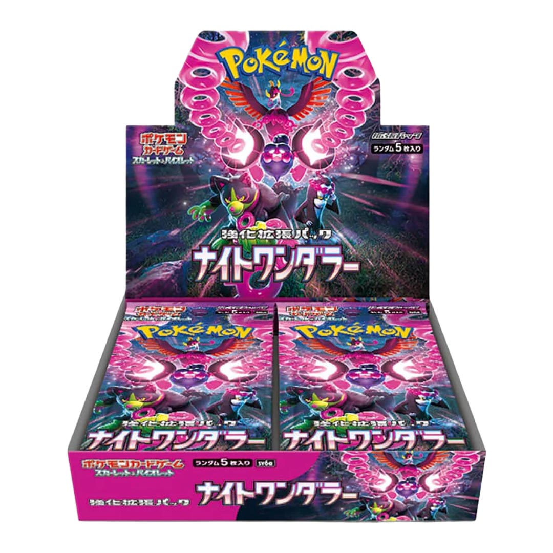 Pokemon Scarlet & Violet Night Wanderer Booster Box (Japanese)