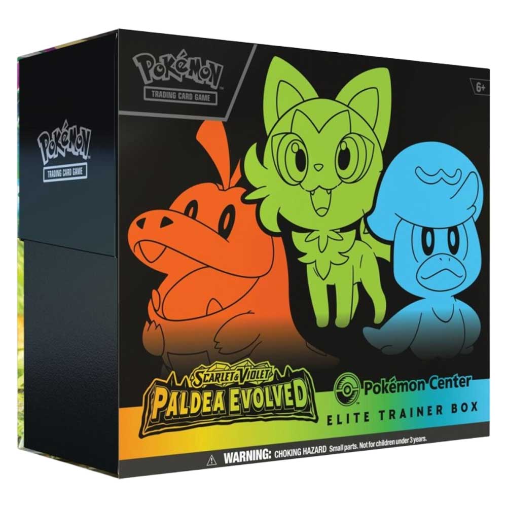 Pokemon Scarlet & Violet: Paldea Evolved Pokemon Center Elite Trainer Box