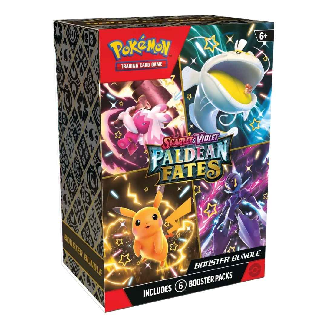 Pokemon Scarlet & Violet: Paldean Fates 6-Pack Booster Bundle
