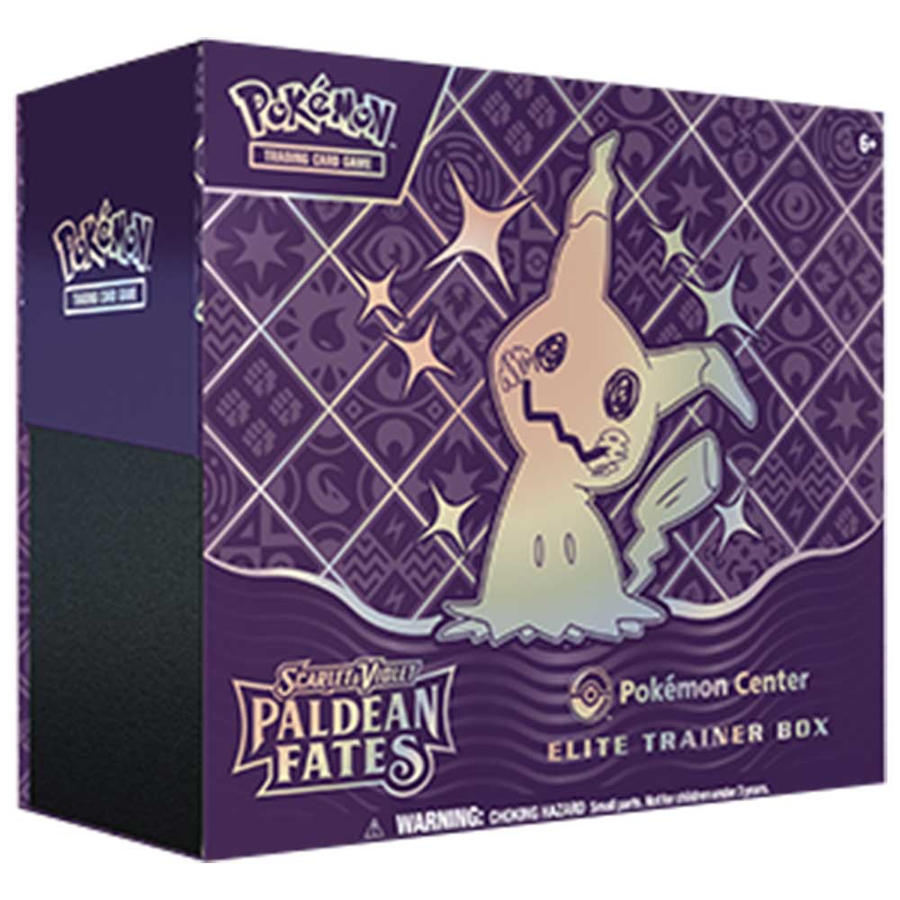 Pokemon Scarlet & Violet: Paldean Fates Pokemon Center Elite Trainer Box