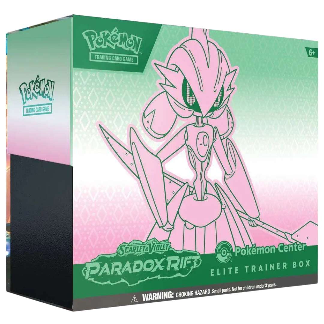 Pokemon Scarlet & Violet: Paradox Rift Iron Valiant Pokemon Center Elite Trainer Box