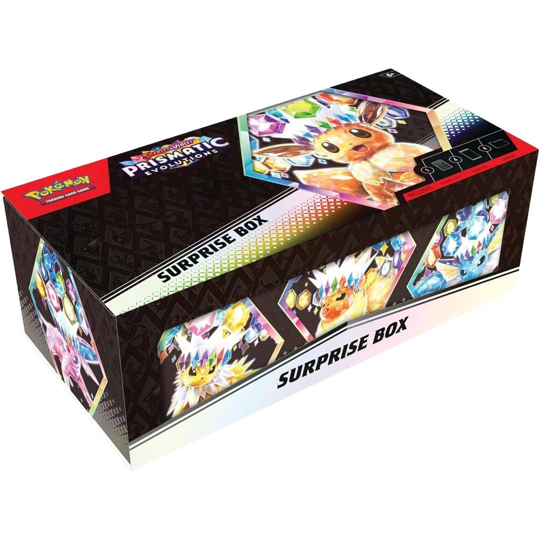 Pokemon Scarlet & Violet Prismatic Evolutions Suprise Box