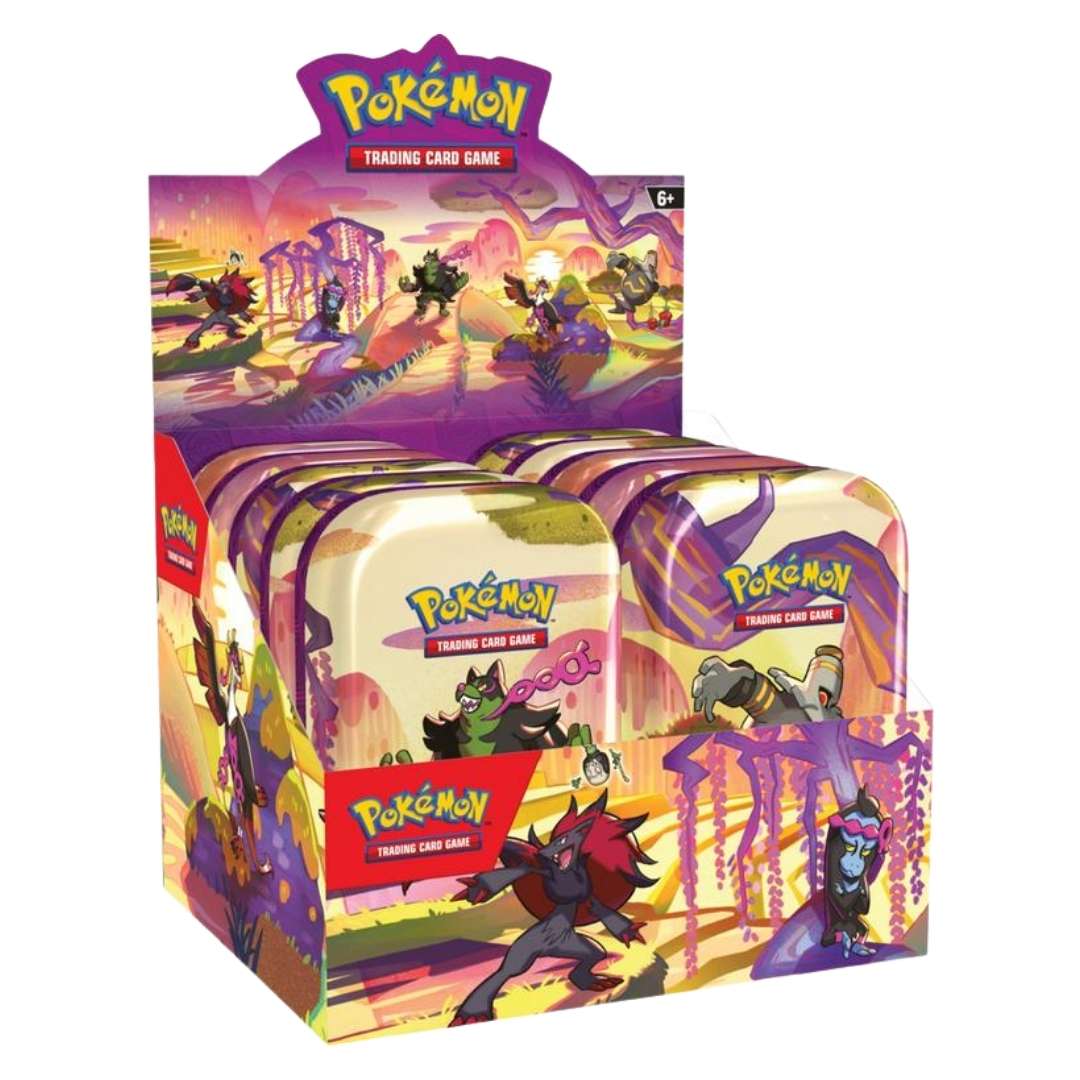 Pokemon Scarlet & Violet Shrouded Fable Mini Tin - 10 Tin Box