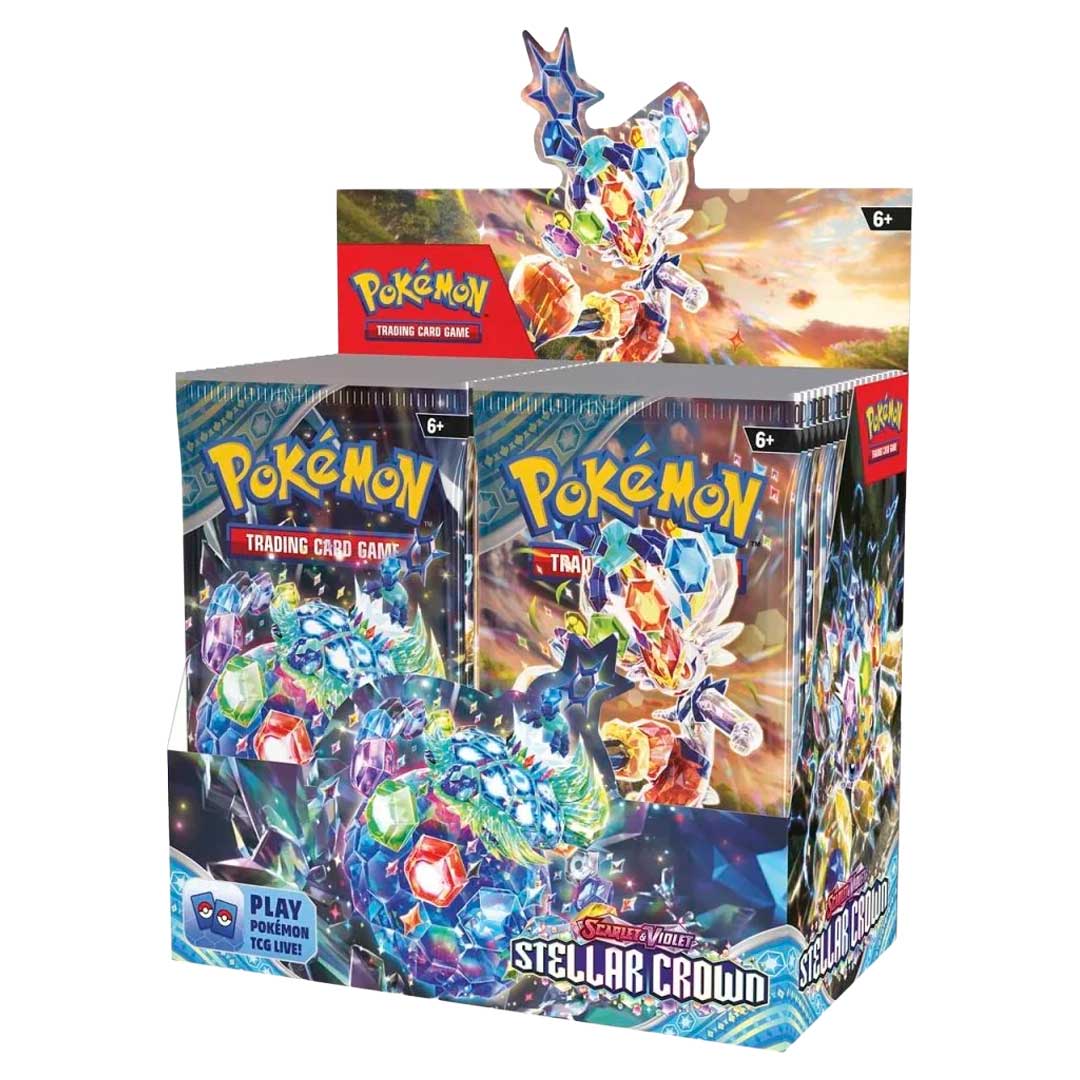 Pokemon Scarlet & Violet Stellar Crown Booster Box