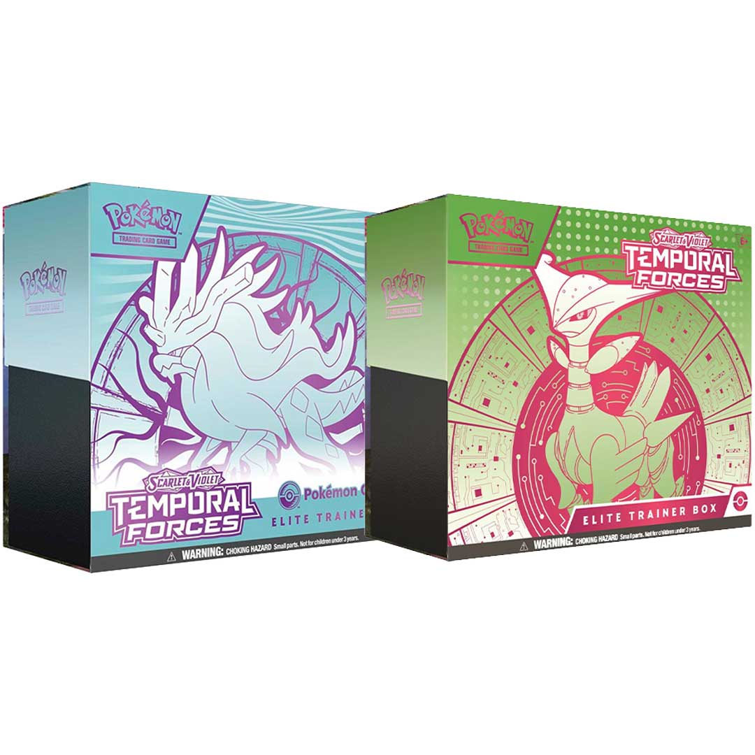  Pokemon Scarlet & Violet Temporal Forces Elite Trainer Box