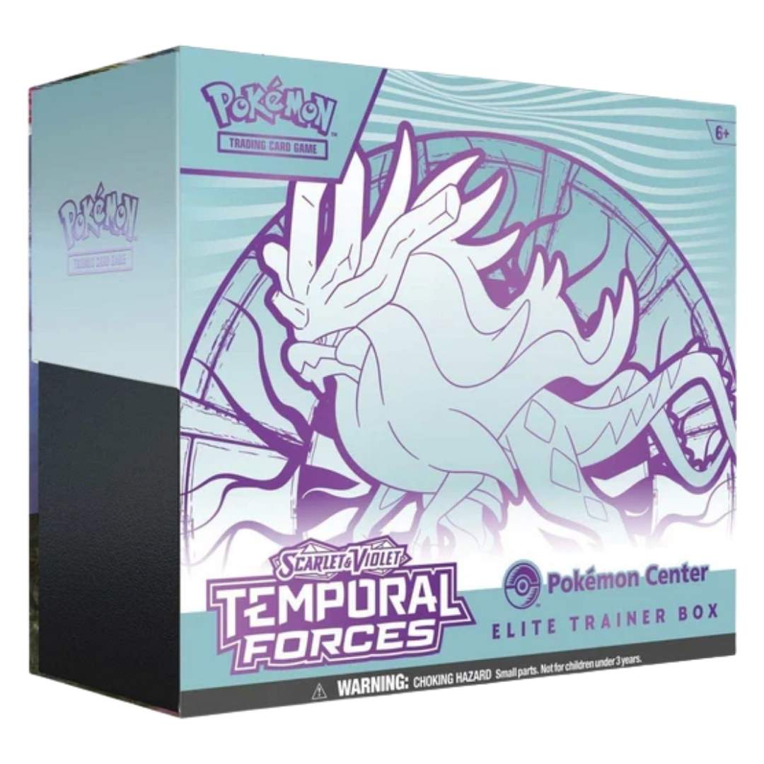Pokemon Scarlet & Violet: Temporal Forces Pokemon Center Elite Trainer Box (Walking Wake)