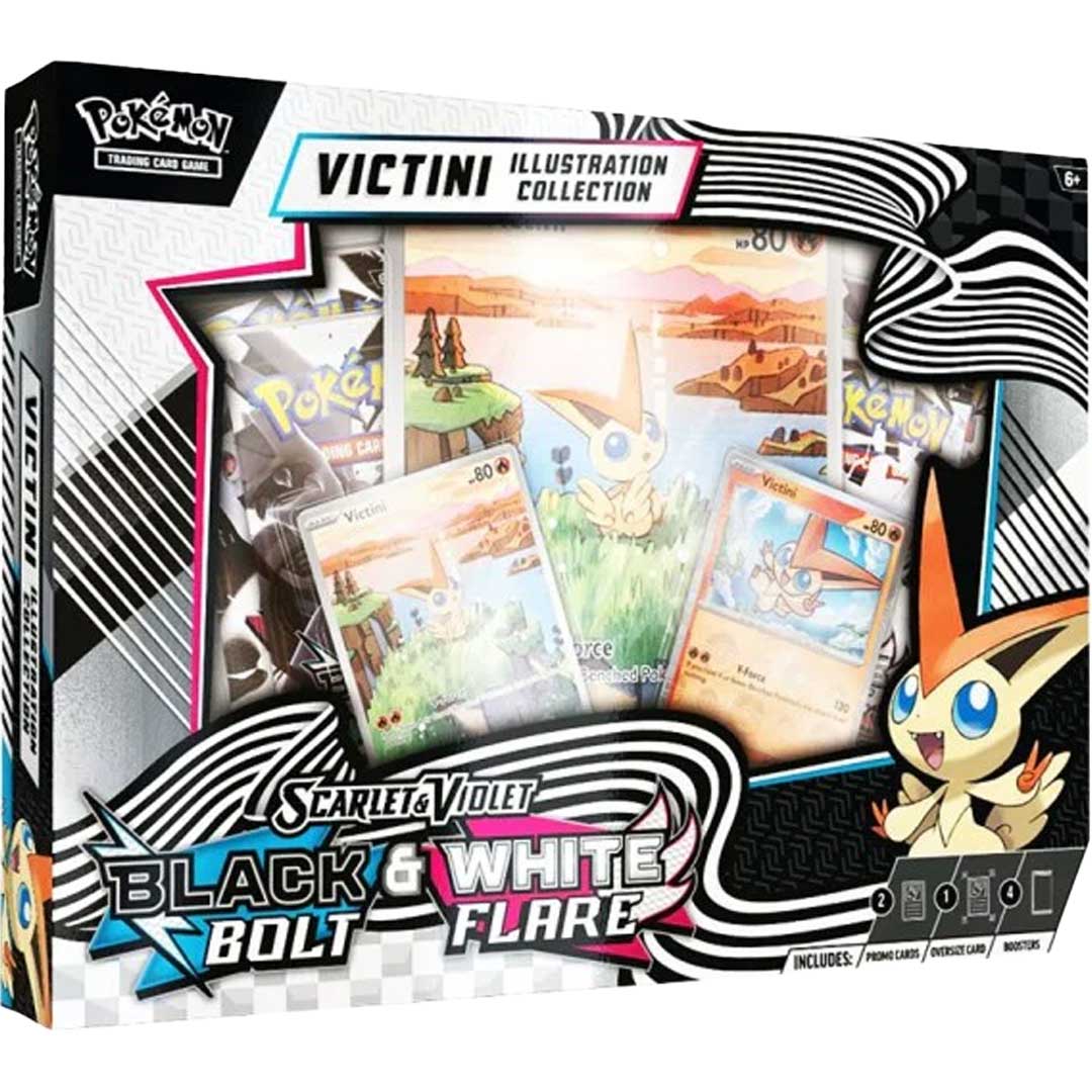 Pokemon Scarlet & Violet Unova Victini Illustration Collection Box