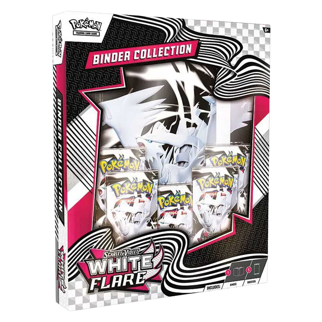 Pokemon Scarlet & Violet White Flare Binder Collection Box