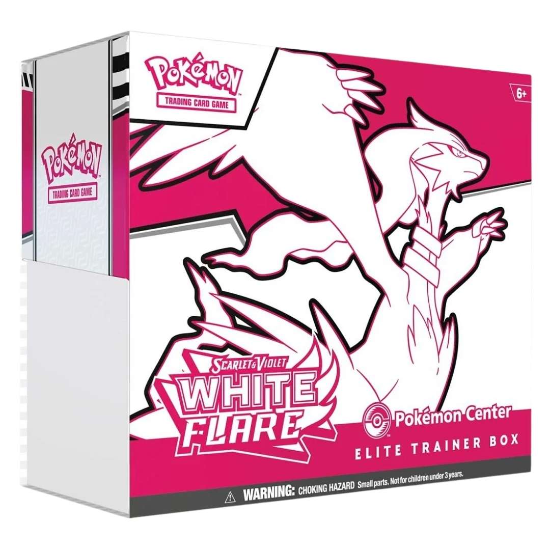 Pokemon Scarlet & Violet: White Flare Pokemon Center Elite Trainer Box