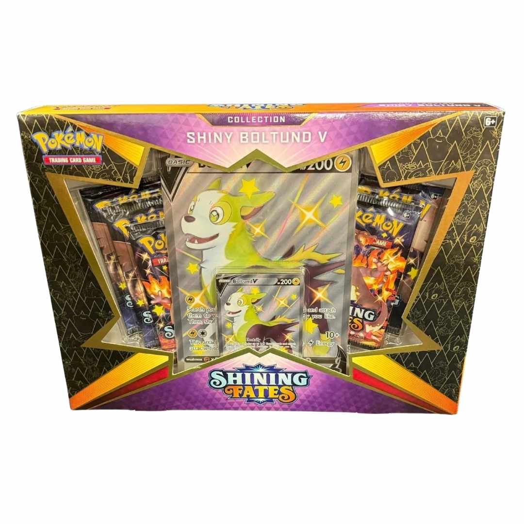  Pokemon Shining Fates Shiny Boltund V Collection Box