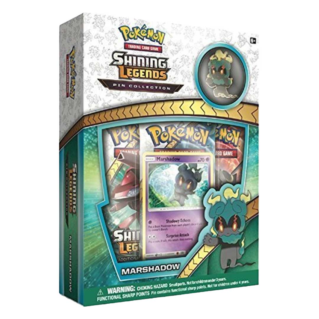 Pokemon Shining Legends Marshadow Pin Collection Box