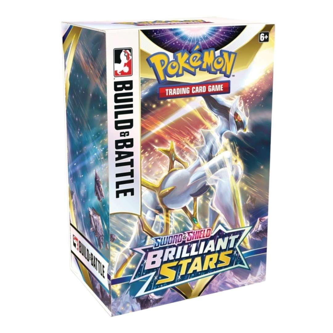 Pokemon Sword & Shield Brilliant Stars Build & Battle Deck Box