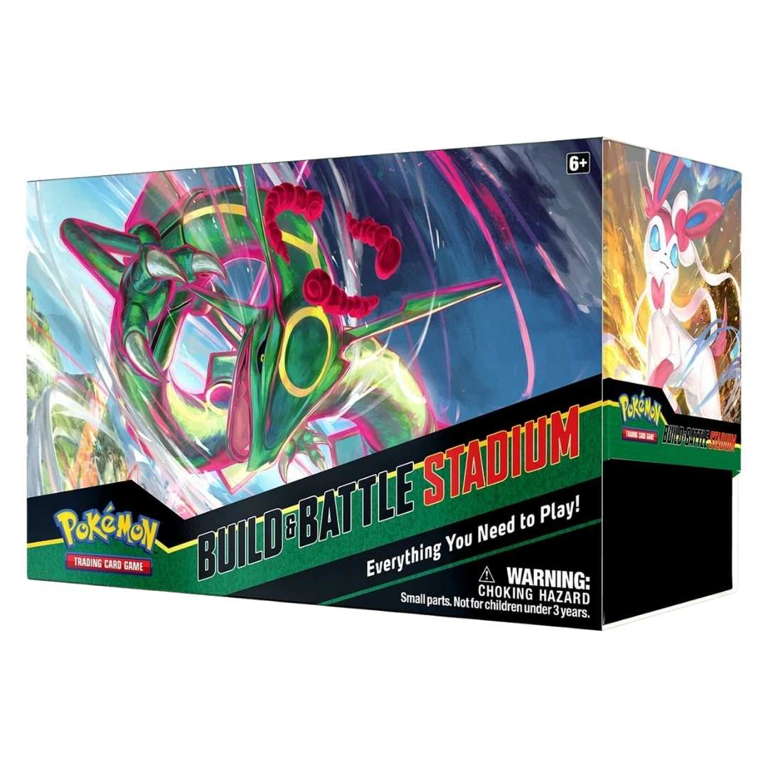 Pokemon Sword & Shield Evolving Skies Build & Battle Stadium Box